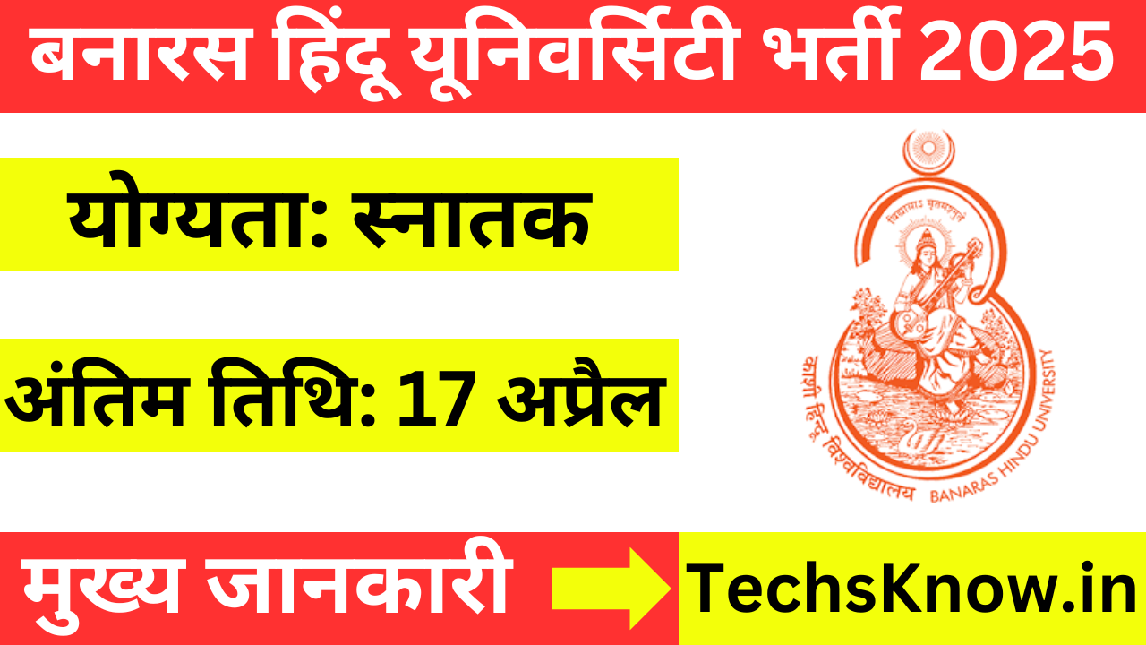 BHU Clerk University Recruitment 2025